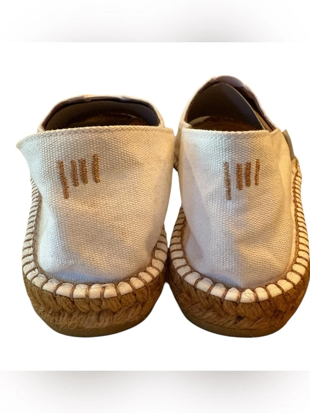 Viscata Barceloneta Canvas Espadrille Flats Size 41 US 10